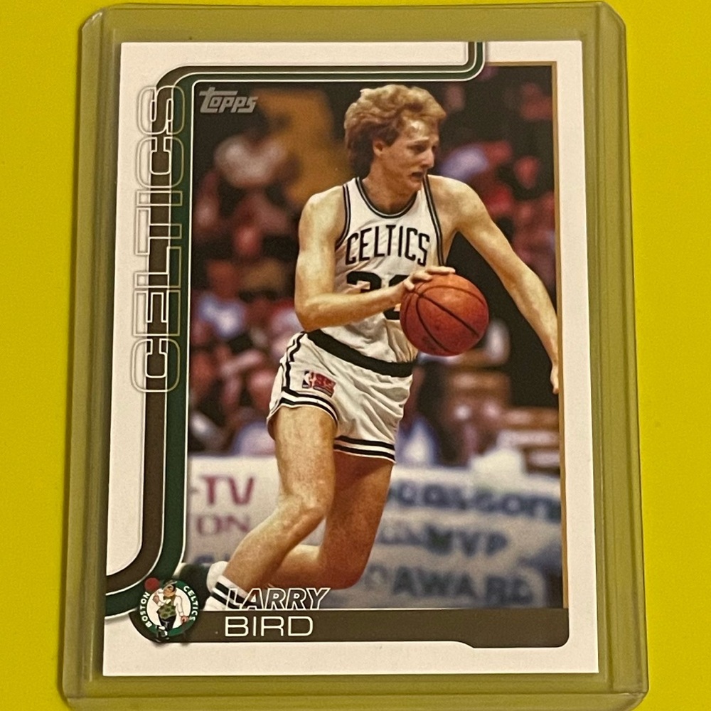 Larry Bird #257 2025-26 Topps Basketball Trading Card